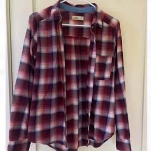 Red and White Flannel - Hollister